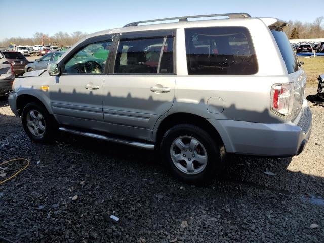 2HKYF18596H503688 - 2006 HONDA PILOT EX SILVER photo 2