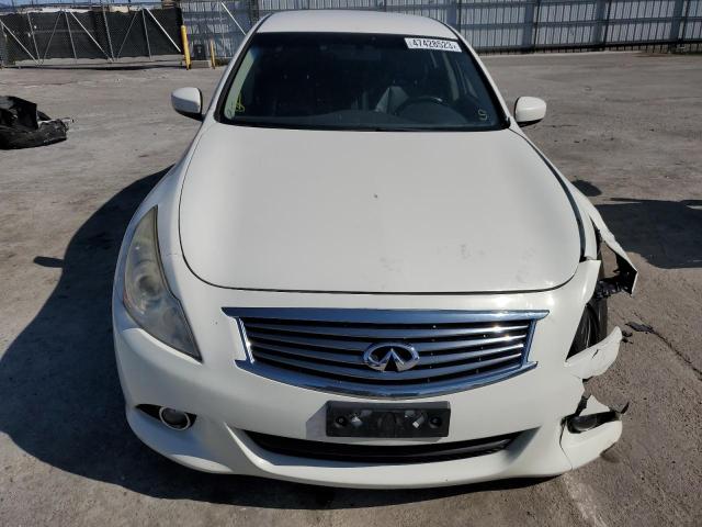 JN1DV6AP5CM810810 - 2012 INFINITI G25 BASE WHITE photo 5