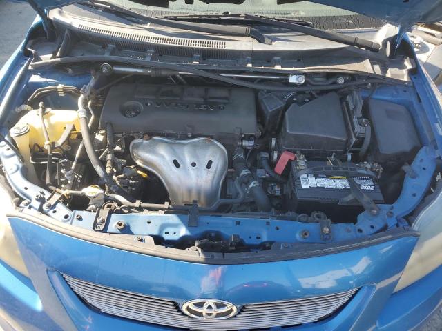 1NXBE4EEXAZ298844 - 2010 TOYOTA COROLLA XRS BLUE photo 11