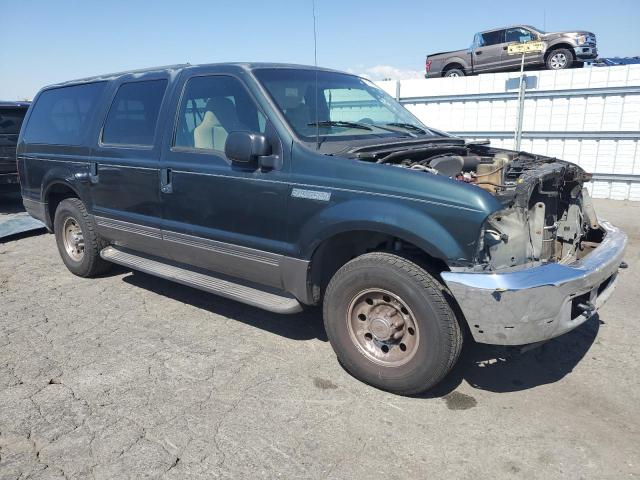 1FMNU40S92EB31206 - 2002 FORD EXCURSION XLT GREEN photo 4