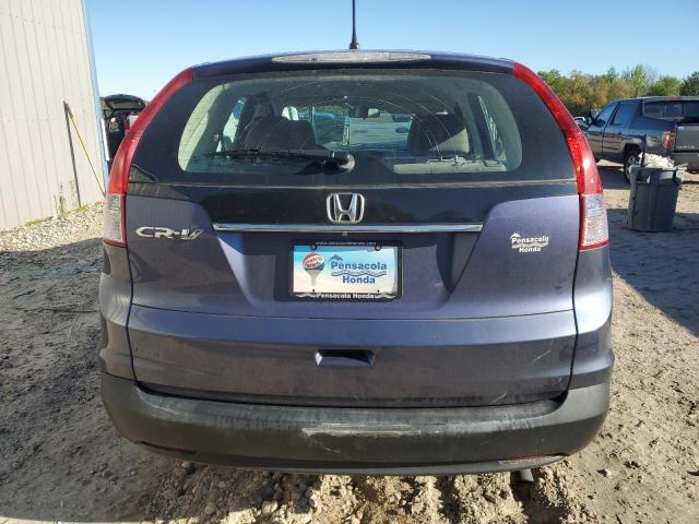 3CZRM3H34DG709358 - 2013 HONDA CR-V LX BLUE photo 6