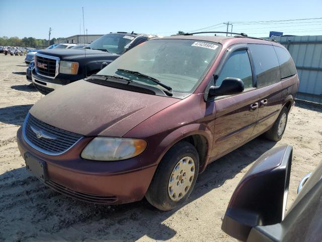 2C4GP44371R335639 - 2001 CHRYSLER TOWN & COU LX MAROON photo 1