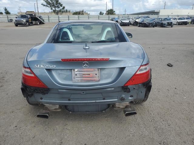 WDDPK4HA5DF055016 - 2013 MERCEDES-BENZ SLK 250 BLUE photo 6