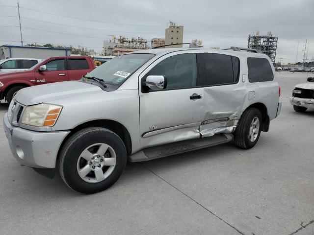 5N1BA08A87N711053 - 2007 NISSAN ARMADA SE SILVER photo 1