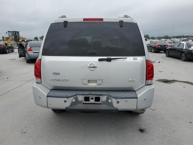 5N1BA08A87N711053 - 2007 NISSAN ARMADA SE SILVER photo 6