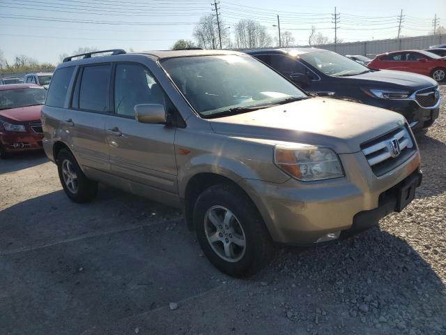 5FNYF18657B009899 - 2007 HONDA PILOT EXL TAN photo 4