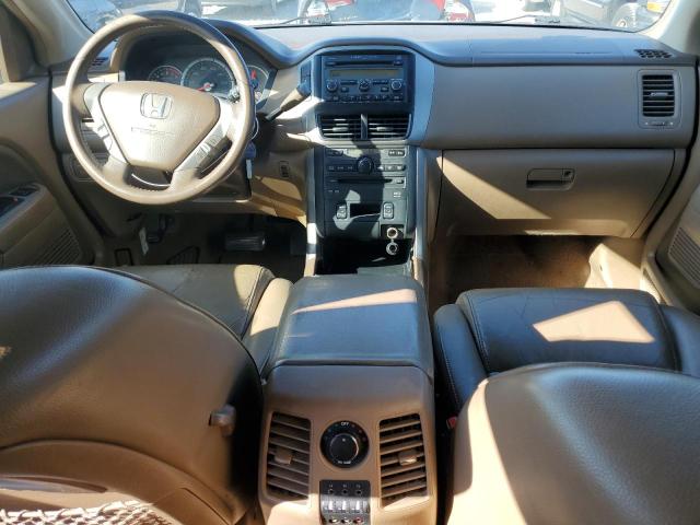 5FNYF18657B009899 - 2007 HONDA PILOT EXL TAN photo 8