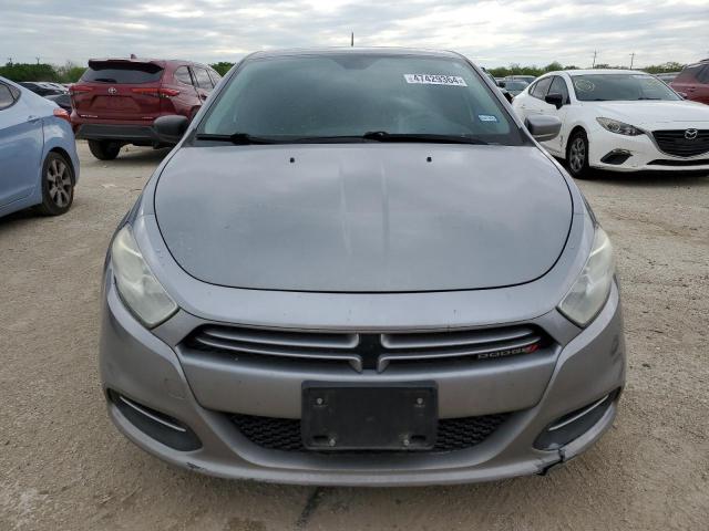 1C3CDFAA2FD362719 - 2015 DODGE DART SE GRAY photo 5