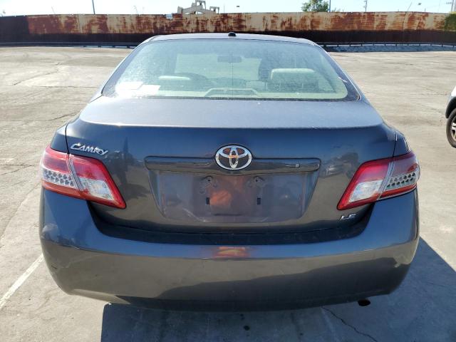 4T4BF3EKXAR016768 - 2010 TOYOTA CAMRY BASE GRAY photo 6