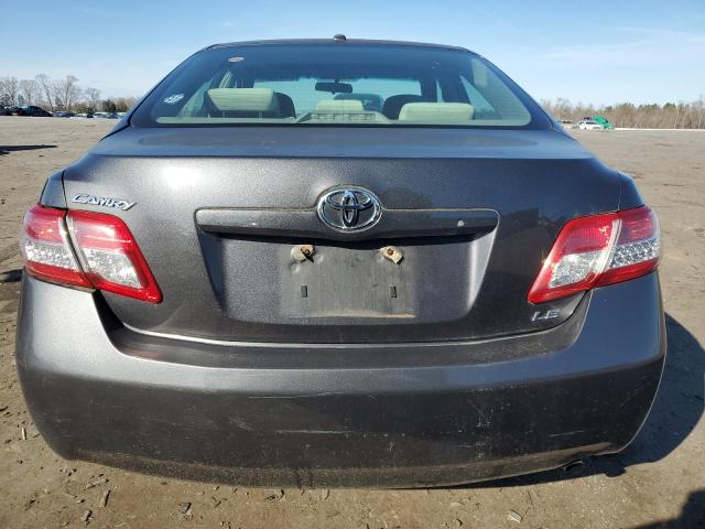 4T1BF3EK7BU146681 - 2011 TOYOTA CAMRY BASE GRAY photo 6