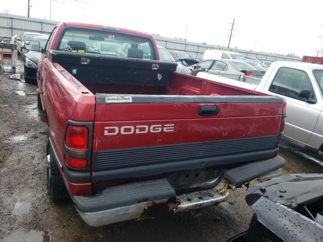 1B7KC26Z2VJ583755 - 1997 DODGE RAM 2500 RED photo 6