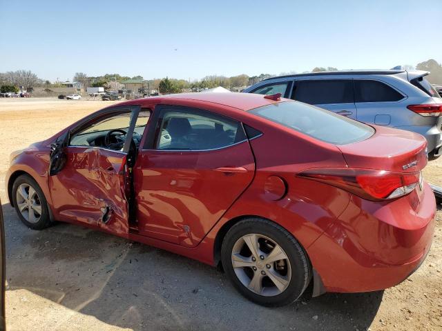 KMHDH4AE3GU582735 - 2016 HYUNDAI ELANTRA SE RED photo 2