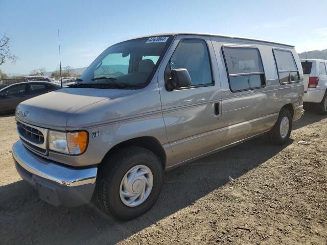 1FDRE14L32HA01842 - 2002 FORD ECONOLINE E150 VAN GRAY photo 1