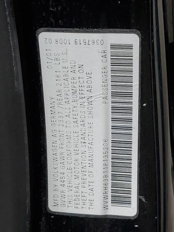 WVWRH63B11P135206 - 2001 VOLKSWAGEN PASSAT GLX Qara foto 12