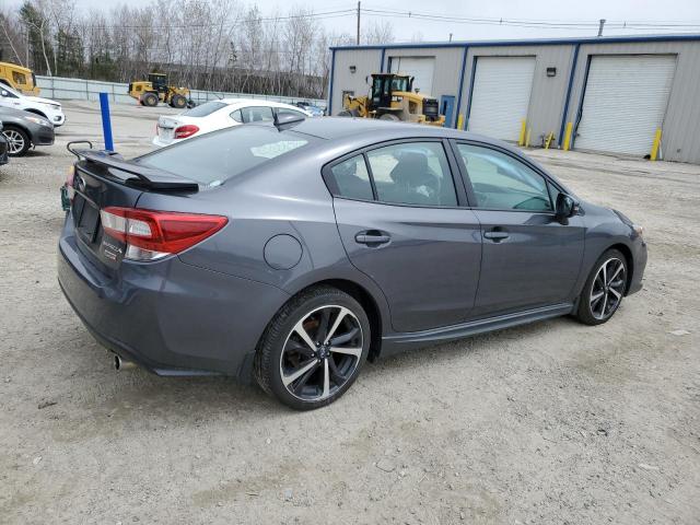 4S3GKAL67N3600633 - 2022 SUBARU IMPREZA SPORT GRAY photo 3