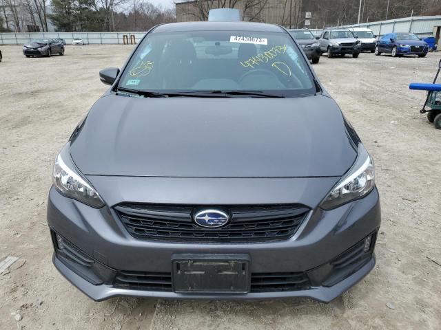 4S3GKAL67N3600633 - 2022 SUBARU IMPREZA SPORT GRAY photo 5