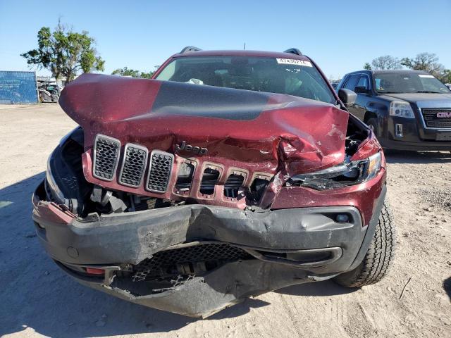 1C4PJMBX6KD141373 - 2019 JEEP CHEROKEE TRAILHAWK წითელი ფოტო 5