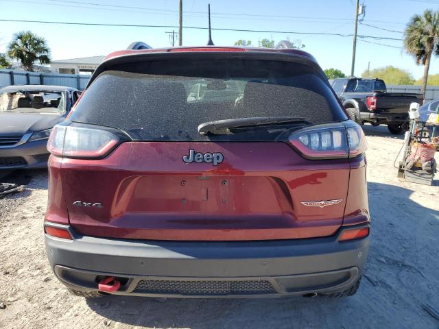 1C4PJMBX6KD141373 - 2019 JEEP CHEROKEE TRAILHAWK RED photo 6