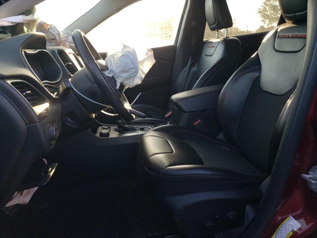 1C4PJMBX6KD141373 - 2019 JEEP CHEROKEE TRAILHAWK წითელი ფოტო 7