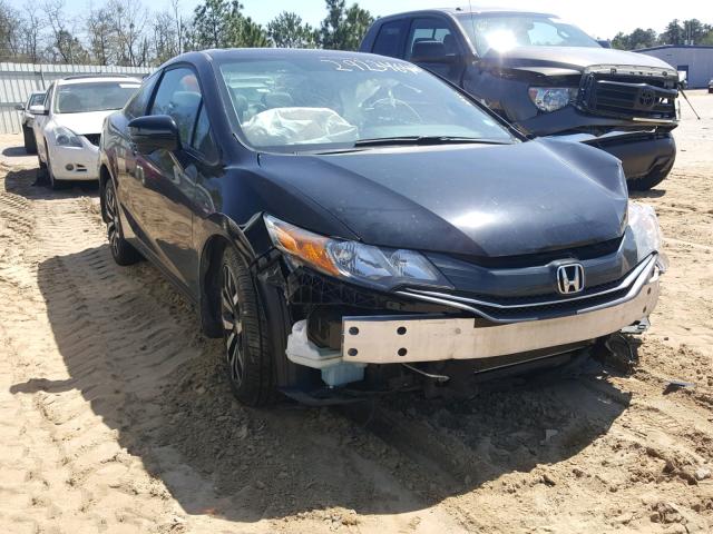 2HGFG3B03EH503661 - 2014 HONDA CIVIC EXL BLACK photo 1