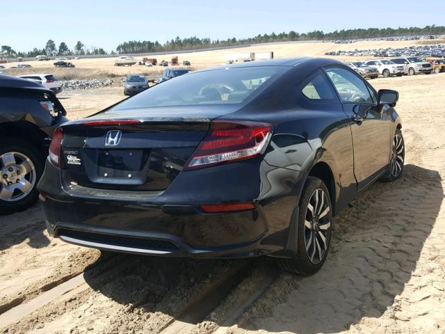 2HGFG3B03EH503661 - 2014 HONDA CIVIC EXL BLACK photo 4
