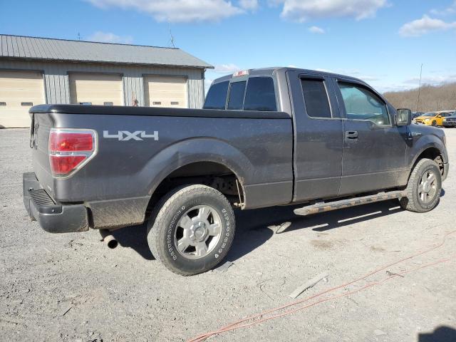 1FTFX1EF3BKD01748 - 2011 FORD F150 SUPER CAB GRAY photo 3