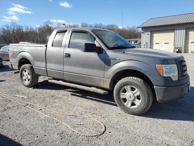 1FTFX1EF3BKD01748 - 2011 FORD F150 SUPER CAB GRAY photo 4