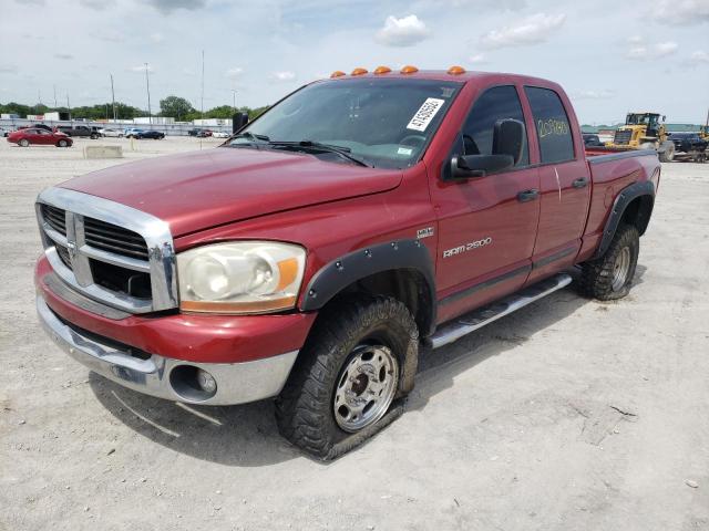 1D7KS28D26J243811 - 2006 DODGE RAM 2500 ST RED photo 2