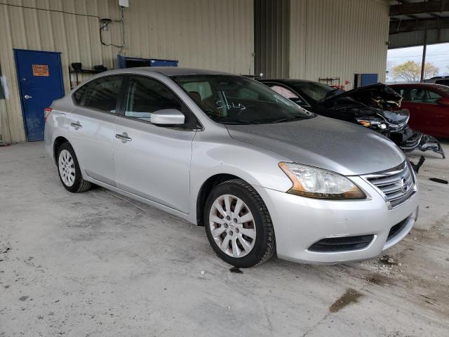 1N4AB7AP3DN905088 - 2013 NISSAN SENTRA S SILVER photo 4