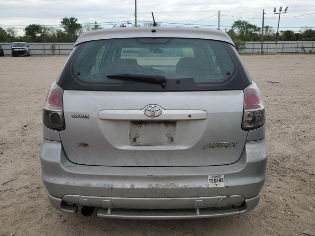 2T1KR32E46C565729 - 2006 TOYOTA COROLLA MA XR SILVER photo 6