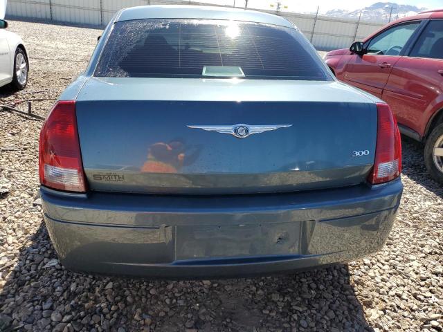 2C3JA43R55H185236 - 2005 CHRYSLER 300 BLUE photo 6