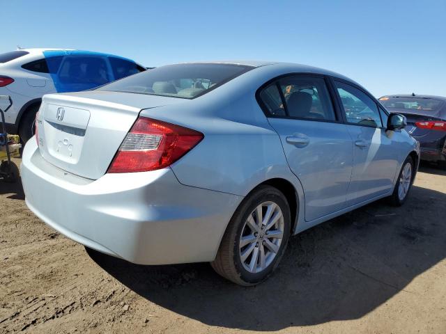 2HGFB2F9XCH595401 - 2012 HONDA CIVIC EXL SILVER photo 3