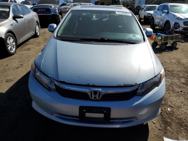 2HGFB2F9XCH595401 - 2012 HONDA CIVIC EXL SILVER photo 5