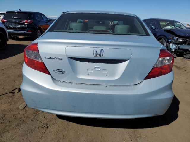 2HGFB2F9XCH595401 - 2012 HONDA CIVIC EXL ვერცხლისფერი ფოტო 6