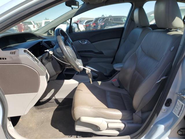 2HGFB2F9XCH595401 - 2012 HONDA CIVIC EXL ვერცხლისფერი ფოტო 7