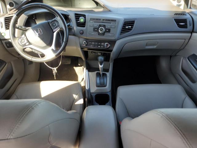 2HGFB2F9XCH595401 - 2012 HONDA CIVIC EXL ვერცხლისფერი ფოტო 8