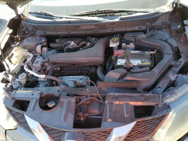 KNMAT2MT6GP643322 - 2016 NISSAN ROGUE S GRAY photo 11