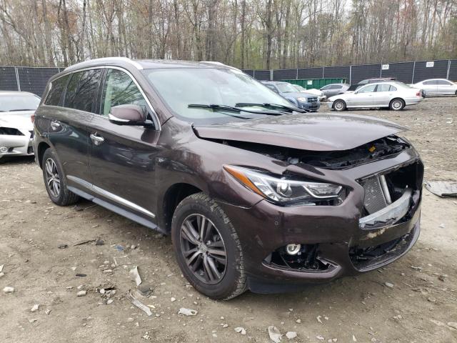 5N1DL0MM2KC500115 - 2019 INFINITI QX60 LUXE BURGUNDY photo 4