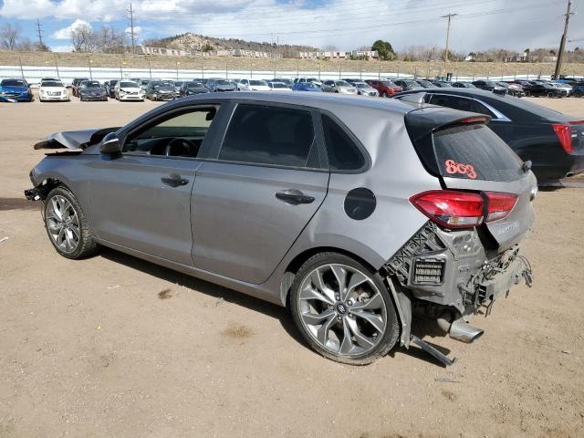 KMHH55LC3LU137675 - 2020 HYUNDAI ELANTRA GT N LINE GRAY photo 2