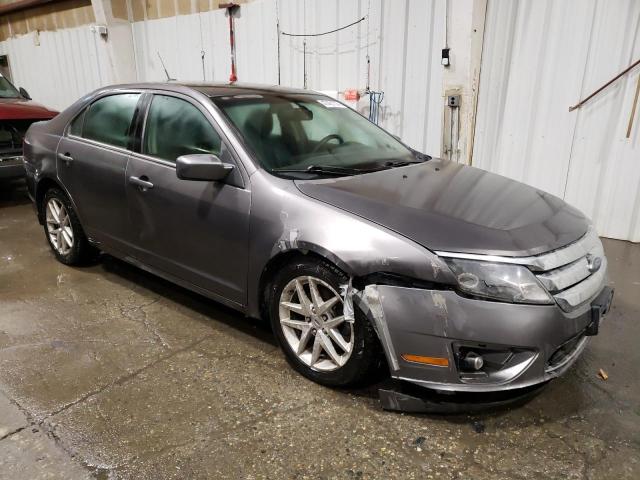 3FAHP0JA7AR228543 - 2010 FORD FUSION SEL GRAY photo 4