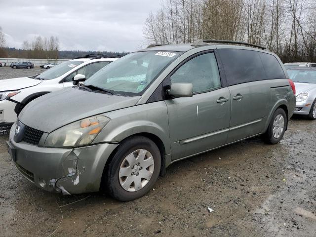 5N1BV28U46N106603 - 2006 NISSAN QUEST S GREEN photo 1