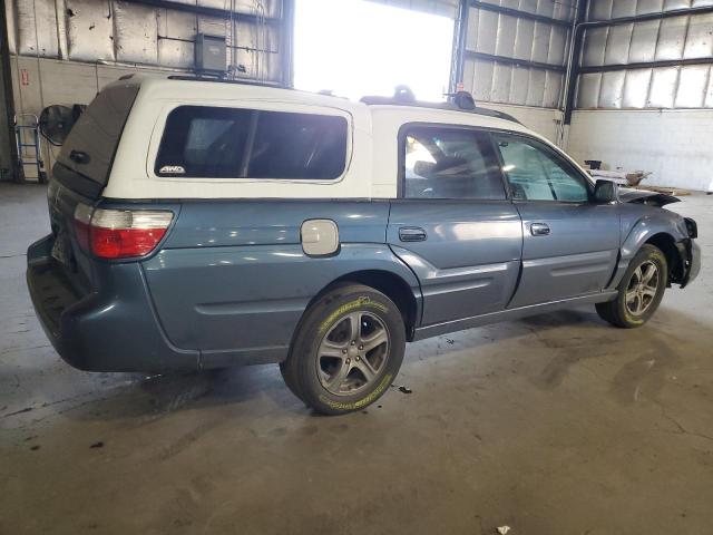 4S4BT63C965105233 - 2006 SUBARU BAJA TURBO BLUE photo 3