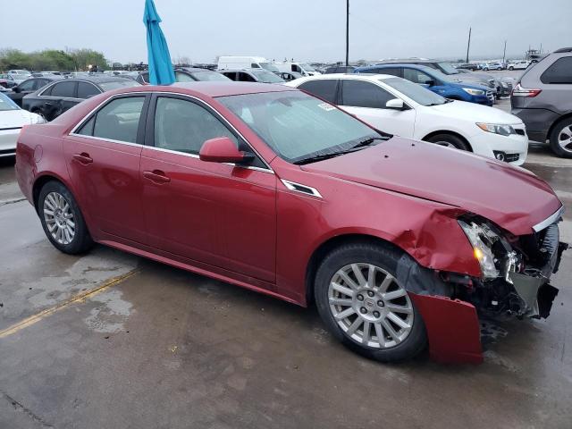 1G6DE5E57D0101680 - 2013 CADILLAC CTS LUXURY COLLECTION RED photo 4