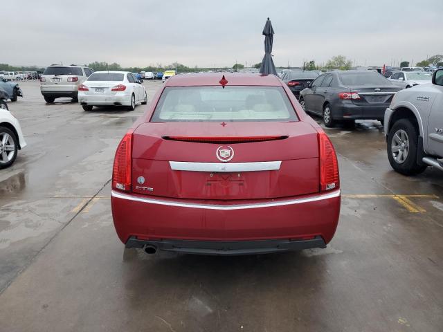 1G6DE5E57D0101680 - 2013 CADILLAC CTS LUXURY COLLECTION RED photo 6