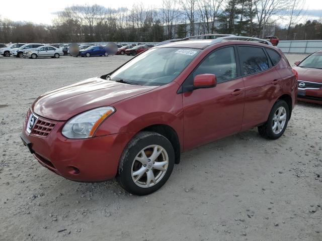 JN8AS58V89W188244 - 2009 NISSAN ROGUE S RED photo 1