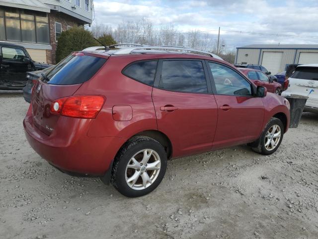 JN8AS58V89W188244 - 2009 NISSAN ROGUE S RED photo 3