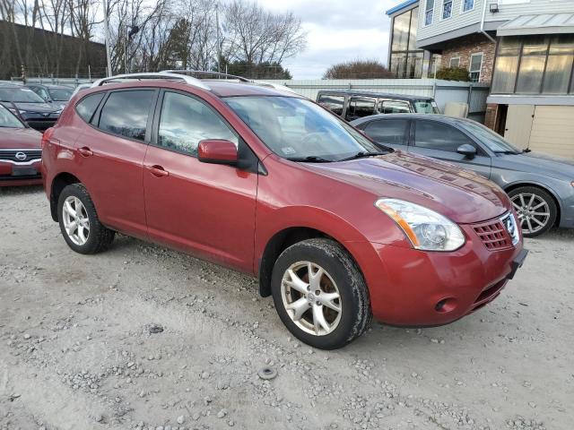 JN8AS58V89W188244 - 2009 NISSAN ROGUE S RED photo 4