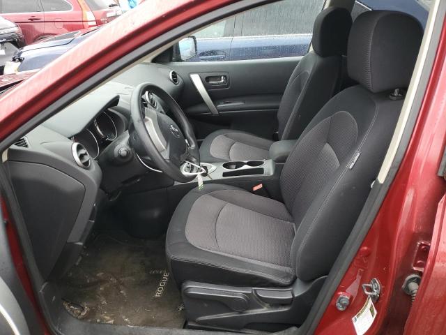 JN8AS58V89W188244 - 2009 NISSAN ROGUE S RED photo 7