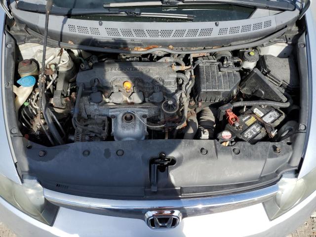 2HGFA16567H305266 - 2007 HONDA CIVIC LX SILVER photo 11