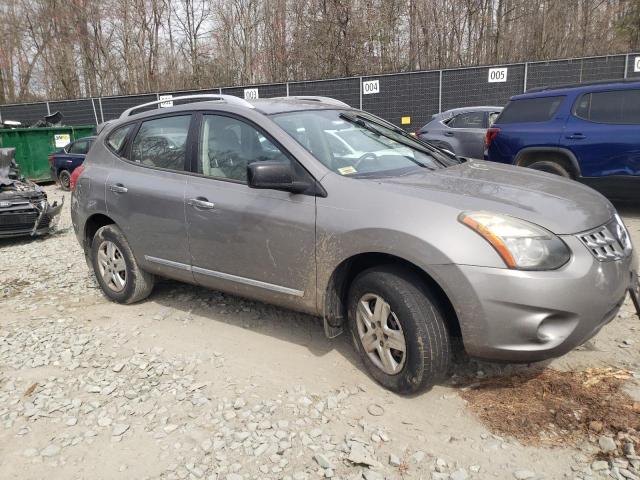 JN8AS5MVXEW717211 - 2014 NISSAN ROGUE SELE S GRAY photo 4